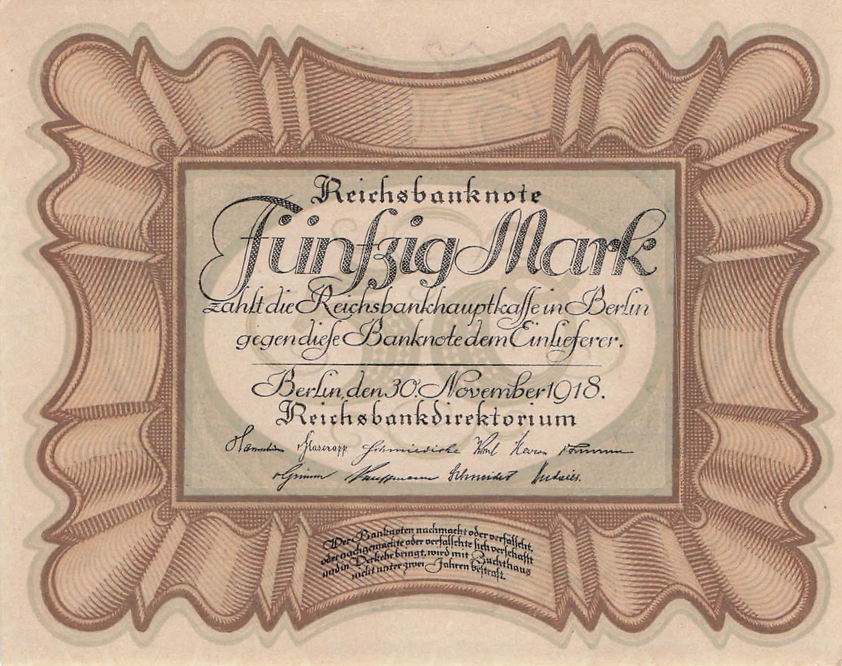 Ro.057 50 Mark 1918